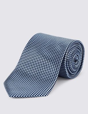 Pure Silk Square Textured Tie